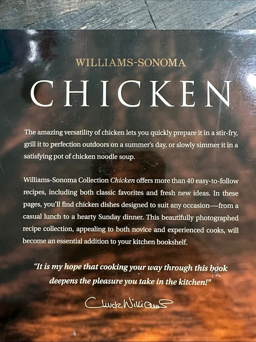 3 Williams Sonoma Cook Books Grilling, Chicken and breakfast